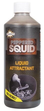 Dynamite Baits Liquid Attractant Peppered Squid 500 ml
