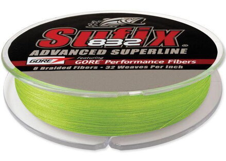 Sufix 832 Braid 120 m svetlo zelená