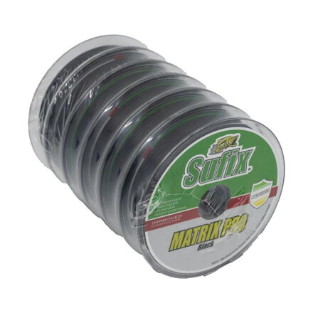 Sufix Matrix Pro 6×100 m čierna
