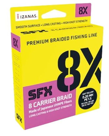 Sufix SFX 8X 135 m tmavo zelená