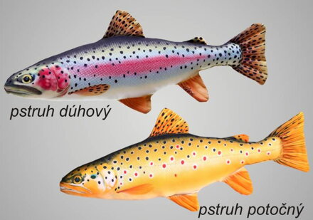 Dekoračný vankúš - PSTRUH