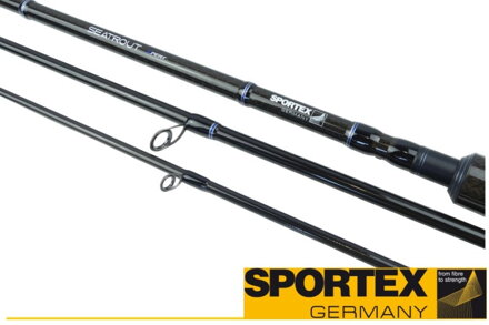 Prívlačové prúty Seatrout Xpert 3-diel