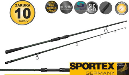 Kaprárske prúty SPORTEX Paragon Carp CS-2 Stalker 2-diel