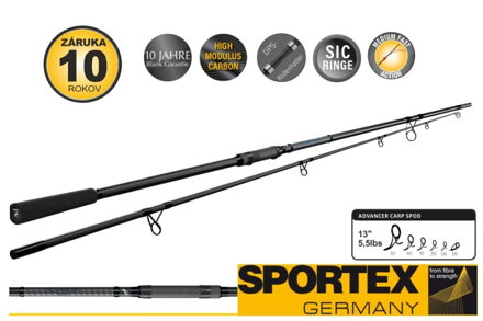 Advancer kaprový prút CS-2 Carp