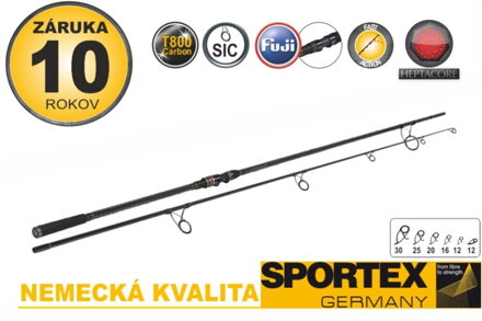 Kaprárske prúty SPORTEX Revolt Carp Stalker 2-diel