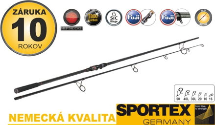 Kaprárske prúty SPORTEX Revolt Carp 2-diel