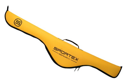 Púzdro na prút jednokomorové EVA vode odolné žlté