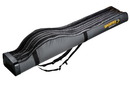 SPORTEX púzdro štvorkomorové Bags IV šedé 165cm