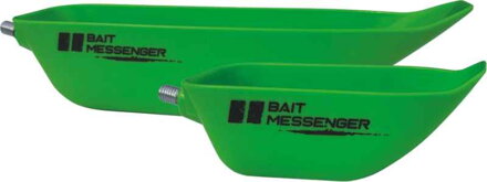 Kŕmna lyžica Bait Messenger zelená