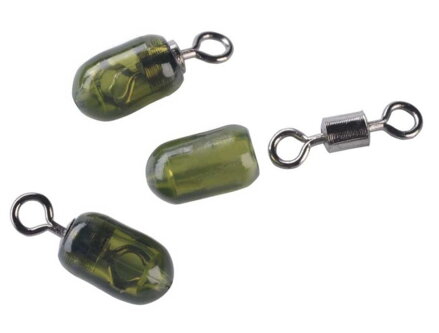 Obratlík s ochranou Method Feeder Swivel beads 10ks