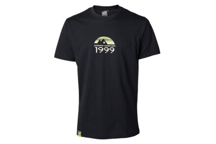 Tričko Organic Tee retro 1999 čierne