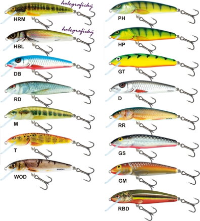 Salmo rybarske voblery Minnow M6F