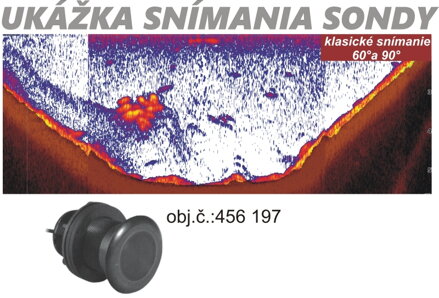 sonda pre HDS cez dno lode 50/200kHz 60°a 90°