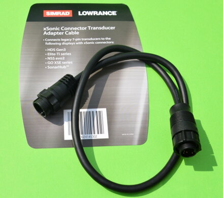 7PIN BLUE XDCR TO 9PIN Black Aapter 7PIN BLUE XDCR TO 9PIN Black Aapter