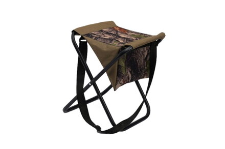 Camo stolička s popruhom na nosenie