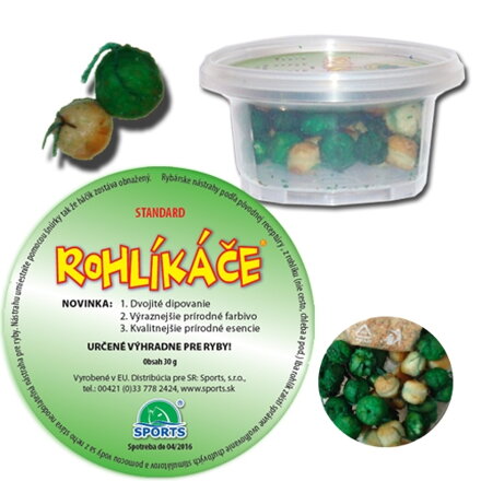 Rohlíkové boilies 12/16mm