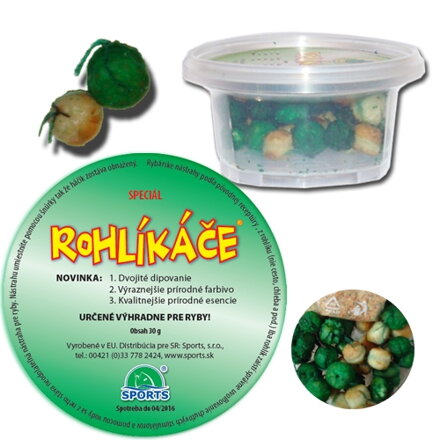 Rohlíkové boilies špeciál 12/16mm