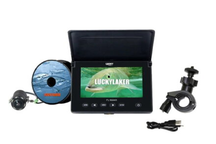 Podvodná kamera s držiakom na prút FL180AR LCD 4,3" displej