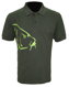 Zfish Tričko Carp Polo T-Shirt Olive Green