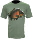 Zfish Tričko Carp T-Shirt Olive Green