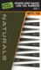 Fox EDGES™ Naturals Power Grip Naked Line Tail Rubbers - Size 7