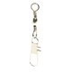 MUSTAD BARREL SWIVEL WITH INTERLOCK SNAP OTOČNÝ KĹB S KARABÍNKOU