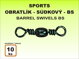 Obratlík Sports BS súdkový - 10ks v balení