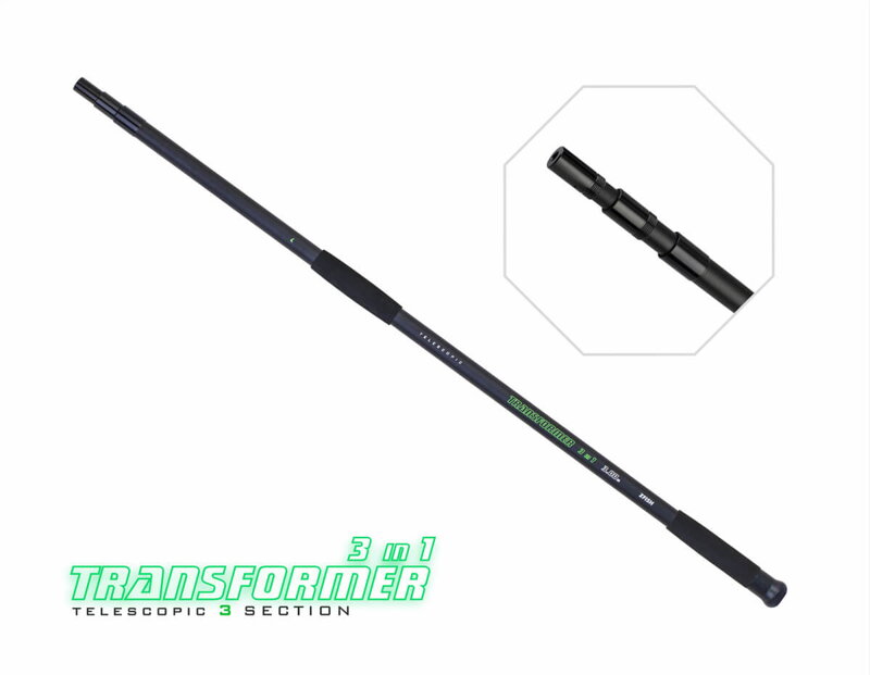 ZFISH Podběráková Tyč Transformer 3m Landing Net Handle