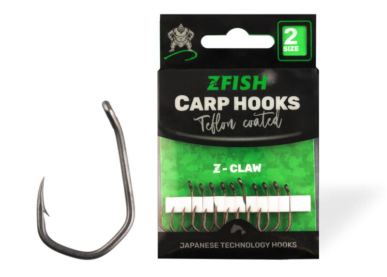 ZFISH Teflonové Háčky Z-Claw
