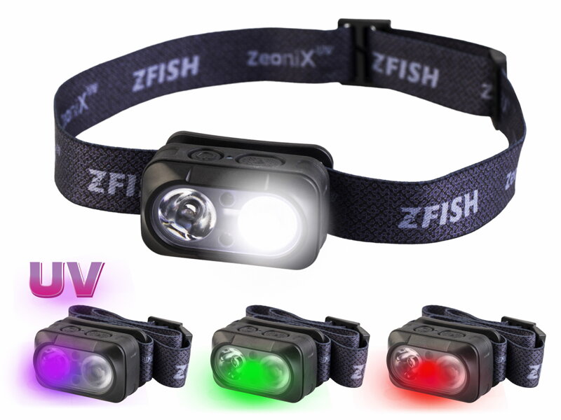 ZFISH Čelovka Zeonix UV