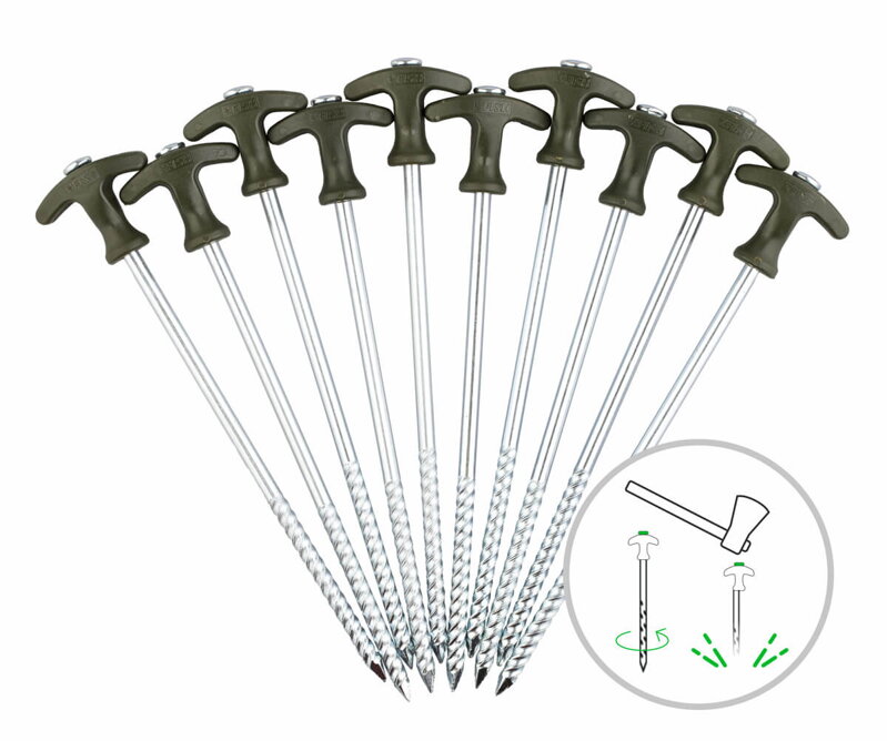 ZFISH Kolíky Bivvy Peg Set 20cm/10ks