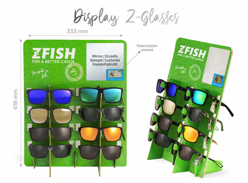 ZFISH AKČNÍ SET BRÝLÍ + PRODEJNÍ STOJÁNEK ZDARMA! ZFISH AKČNÍ SET BRÝLÍ + PRODEJNÍ STOJÁNEK ZDARMA!