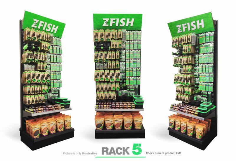 ZFISH Akční Set Produktů 5+ Prodejní Regál Zdarma!