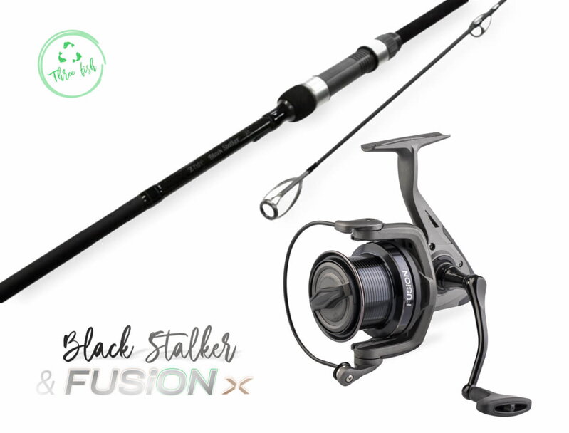 ZFISH Combo Prut Black Stalker 12ft/3lb + Naviják Fusion X 6000 ZFISH Combo Prut Black Stalker 12ft/3lb + Naviják Fusion X 6000