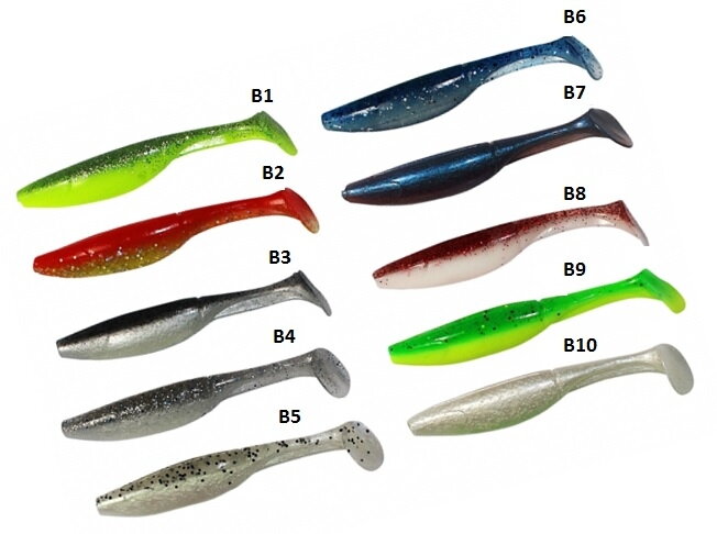 Zfish Swing Shad 10cm - 4 ks Zfish Swing Shad 10cm - 4 ks