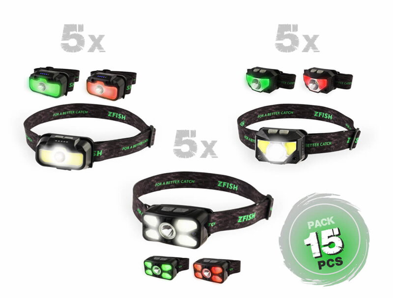 ZFISH Trade Pack Čelovky 15ks