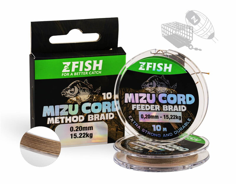 ZFISH Šňůrka MizuCord Method Feeder braid 10m