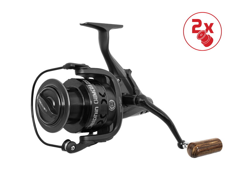 Plytká cievka Delphin CHIMERA NXT 5T SH | aluminium