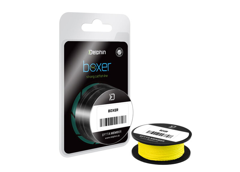 Delphin BOXER 4 / fluo žltá - 0,50mm 41,70kg 10m Delphin BOXER 4 / fluo žltá - 0,50mm 41,70kg 10m
