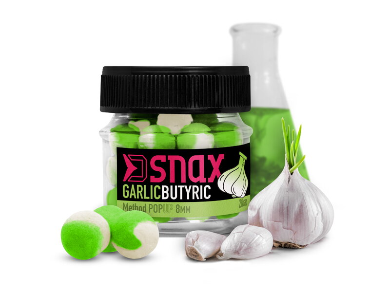 Nástraha D SNAX POP 8mm/20g | Cesnak-Butyric Nástraha D SNAX POP 8mm/20g | Cesnak-Butyric