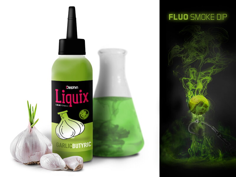 Fluo dip D SNAX LiquiX /100ml - Cesnak-Butyric Fluo dip D SNAX LiquiX /100ml - Cesnak-Butyric