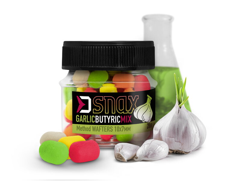 Nástraha MIX D SNAX WAFT 10x7mm/20g - Cesnak-Butyric