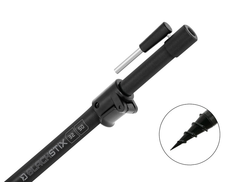 Rázsoška Delphin BlackSTIX - 60-95cm