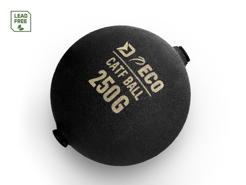 Záťaž bez olova Delphin EcoCATF BALL Rubber - 300g