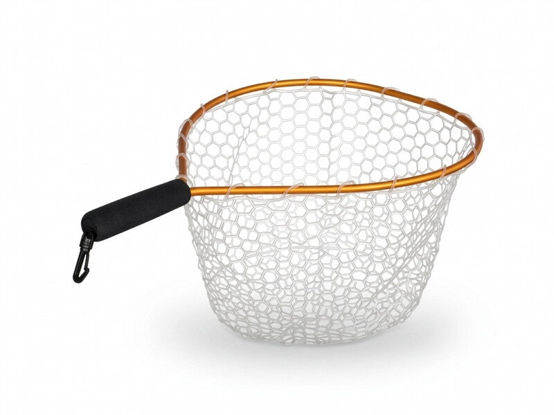 Pstruhový podberák Delphin SoftLUX mäkká sieť - 45x40cm