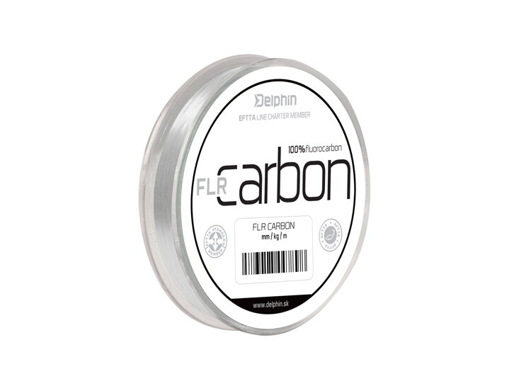 Delphin FLR CARBON - 100% fluorokarbón transp. - 0,23mm 4,2kg 50m Delphin FLR CARBON - 100% fluorokarbón transp. - 0,23mm 4,2kg 50m