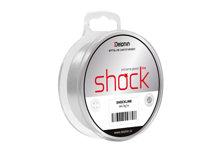 Delphin SHOCK Line transp. 80m - 0,50mm 33lbs Delphin SHOCK Line transp. 80m - 0,50mm 33lbs