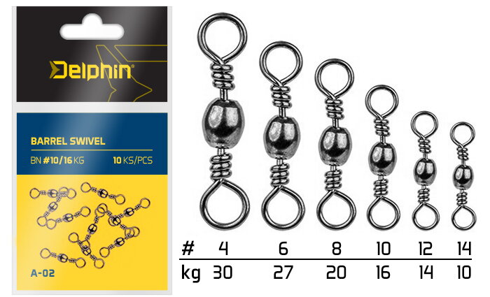 Barrel Swivel A-02/10ks - BN/14