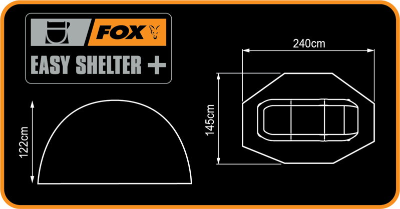 Fox Halo Illuminated Marker Pole – 1 Pole Kit Including Remote