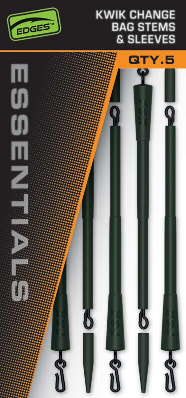 Fox EDGES™ Essentials Kwik Change Bag Stems & Sleeves Fox EDGES™ Essentials Kwik Change Bag Stems & Sleeves